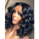 Life may not be perfect but your hair can be! Loose Wave 13x6 Lace Front Wig Beginner Friendly Bob Wig【00865】