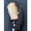 Elva Hair Pre-plucked 13x6 HD Lace Front Wigs Curly Brazilian Remy Hair 150 Density 【00977】