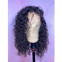 Pre Plucked Curly Hair 13x6 Lace Front Bob Wigs Swiss Lace With Baby Hair Bleached Knots 【00100】