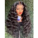 Elva Hair 13x4 HD Lace Front Wigs Loose Deep Wave Brazilian Remy Hair【00421】