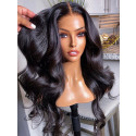 BODY WAVE  Brazilian Remy Hair 13X6 Lace Frontal Wigs With Baby Hair Pre Plucked Natural Hairline 【00338】
