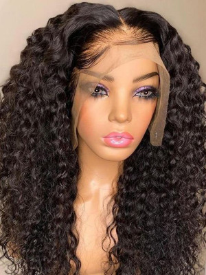 Queens! You don’t need a smaller crown. You need a wig! Jerry Curl Remy Hair 13x6 Lace Front Human Hair Wigs 【00301】