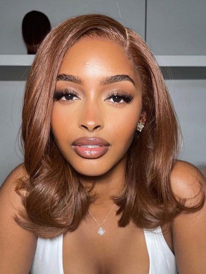 The Color Is So Bomb! Glueless 13x6 Lace Wigs Pre Plucked Hairline With Baby Hair【G016】