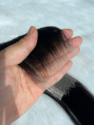 Single Knot 2x6 HD Lace Closure Straight /Body Wave Hair Brazilian Remy Hair Beybey Knot【G078】