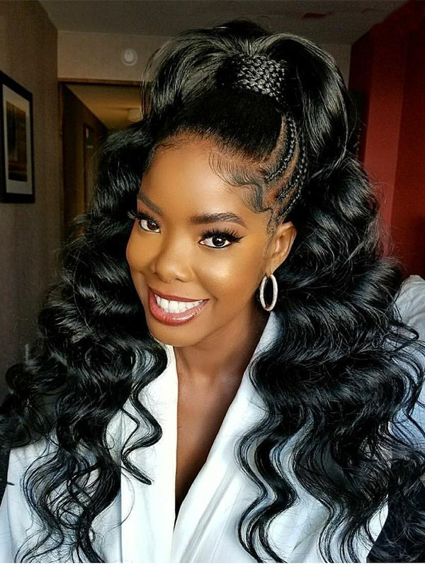 360 Lace Wig Deep Body Wave Full Lace Human Hair Wigs Pre Pluecked